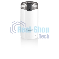 Кофемолка Bosch TSM6A011W 180Вт сист.помол.:ротац.нож вместим.:75гр белый