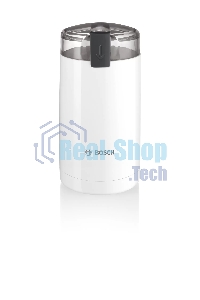 Кофемолка Bosch TSM6A011W 180Вт сист.помол.:ротац.нож вместим.:75гр белый