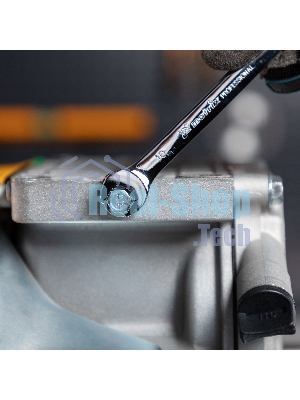 Набор ключей комбинированных Matrix, трещоточных шарнирных 22шт.