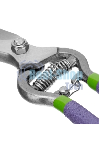 Секатор прямого реза Palisad 255 мм, цельнокованый, металлические обрезиненные рукоятки
