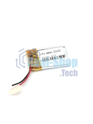 Аккумулятор Li-Pol (батарея) 2x20x20 мм 2pin 3.7V/40mAh