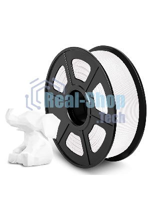 Филамент NVPrint PLA+ White для 3D печати диаметр 1.75мм длина 330 метров масса 1 кг