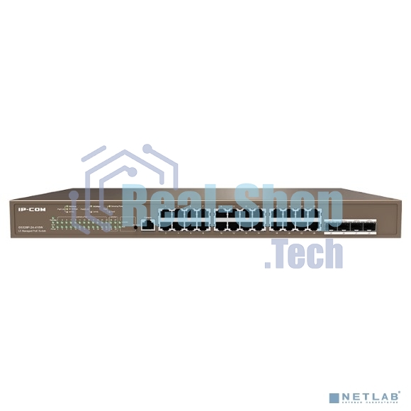 Коммутатор 24PORT 1000M POE 4SFP G5328P-24-410W IP-COM