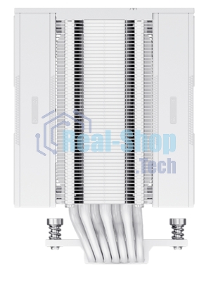 Кулер для процессора PCCooler RZ700D BK (270W, 4-pin PWM, 159.5mm, Al/Cu, 7x6mm, 2x120mm, 79.8CFM, 35.9dBA, 2400RPM, S: 1851/1700/1200/115X, AM5/AM4, black)