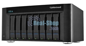 Платформа СХД Infortrend EonStor GSe Pro 200 5bay, High IOPS Solution, desktop cloud-integrated unified storage, including: Intel D1517, 2x4GB, 2x 10GbE SFP+, 2x 1GbE, 2x USB 3.1 Gen2, 2x USB 3.0, 2x host board slot(s), 1xPSU and 5x drive trays