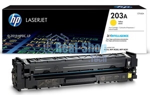 Картридж лазерный HP 203A CF542A (HP 203A) желтый для HP LaserJet M254/M280/M281 1300 страниц