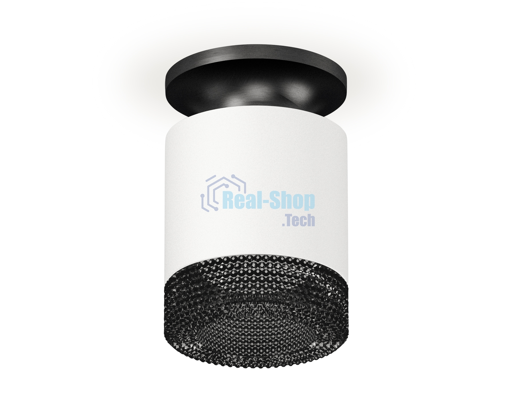 Светильник Ambrella Light XS7401084 SWH/PBK/BK белый песок/черный полированный/тонированный MR16 GU5.3 (N7926, C7401, N7192)