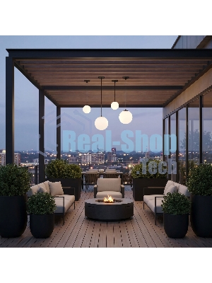 Sfera H D200 (35158/U) Светильник садово-парковый черный