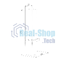 1534 TECHNO LED / Светильник садово-парковый со светодиодами серый