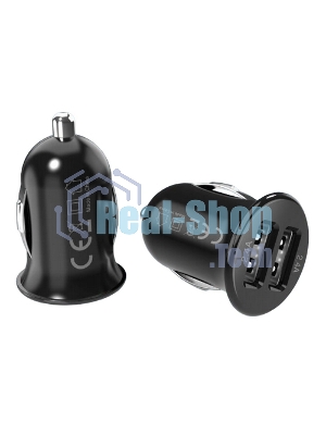 Автомобильное зарядное устройство ACD черный 24Вт, 2xUSB, 5В, 4.8А RTL