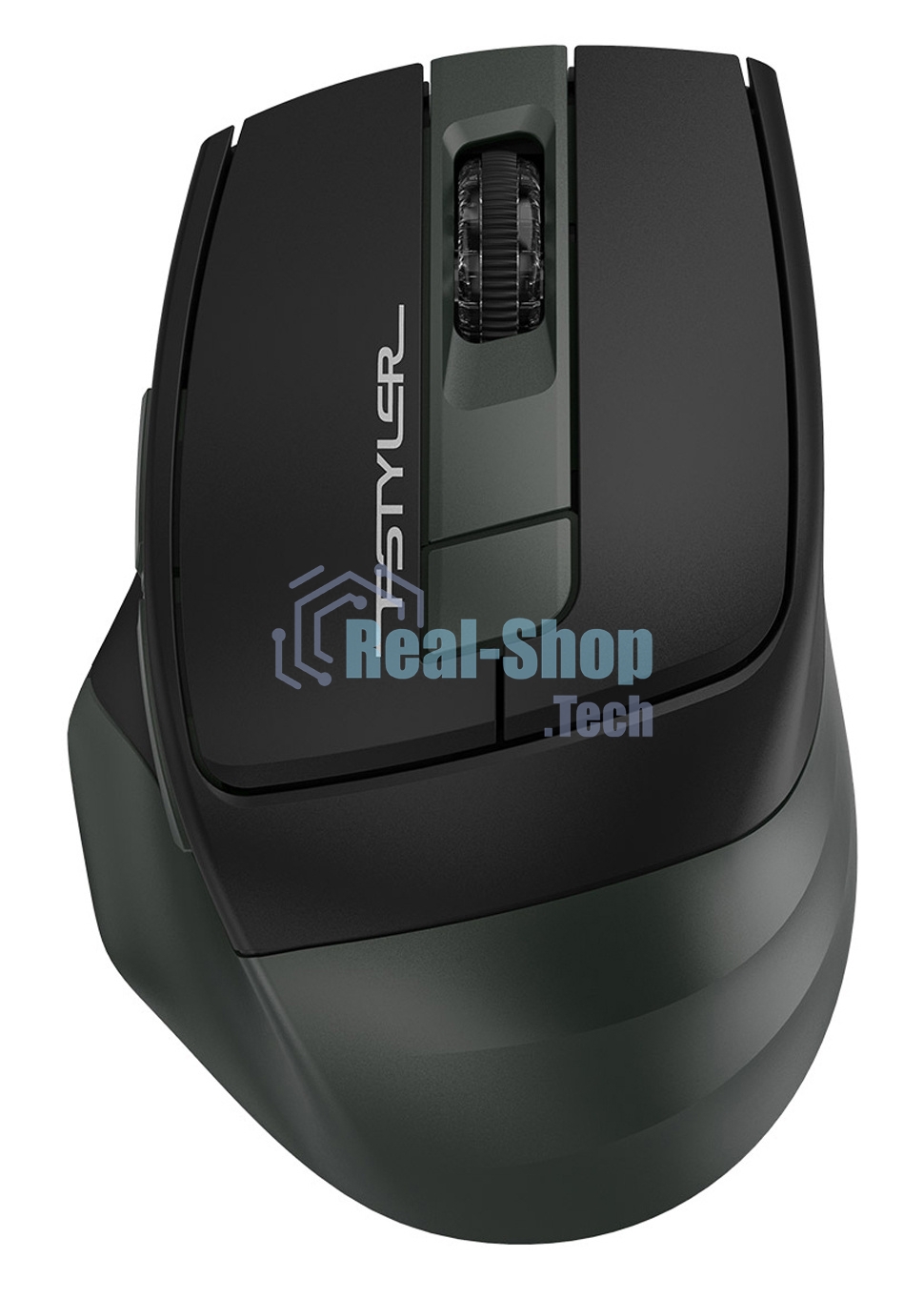 Мышь беспроводная A4Tech Fstyler FB35 зеленый/черный, 2000 dpi, радиоканал, Bluetooth, USB, кнопки - 6