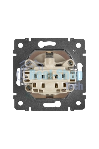 Розетка Legrand 774321 2К+3 со шторками, слон. кость Valena