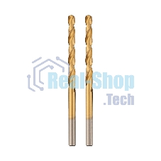 Сверло по металлу Kranz Стандарт+ 3,5 мм P6M5 M-2 DIN 338 (2 шт./уп.)