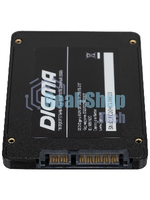 Накопитель SSD Digma Run S9, 256Gb, SATA III, 2.5