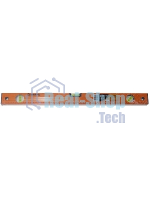 Уровень алюминиевый ВИХРЬ 600мм фрезерованный 3 глазка