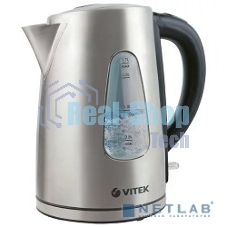 Чайник электрический Vitek VT-7007 ST (нержавеющая сталь, 1.7 л, 2200 Вт)