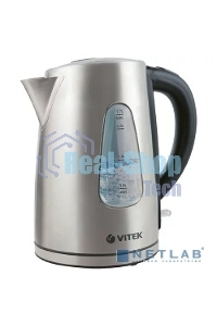 Чайник электрический Vitek VT-7007 ST (нержавеющая сталь, 1.7 л, 2200 Вт)