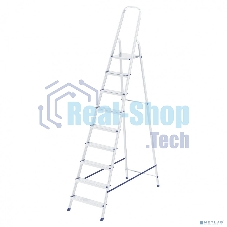 Стремянка Сибртех 9 ступеней, алюминиевая