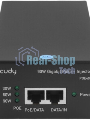 Инжектор PoE Cudy POE400 10/100/1000BASE-T 90Вт 56В(DC)