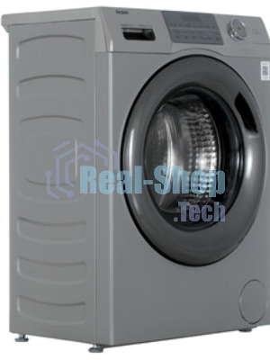 Стиральная машина Haier HW70-BP12959BSE серебристая, загрузка фронтальная 7кг, 1200 об/мин., класс: A+++