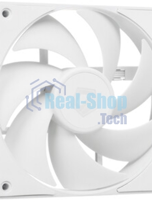 Вентилятор для корпуса ID-Cooling AF-125-W белый, 120 мм, 2000 об/мин, 29.85 дБ, 4 pin