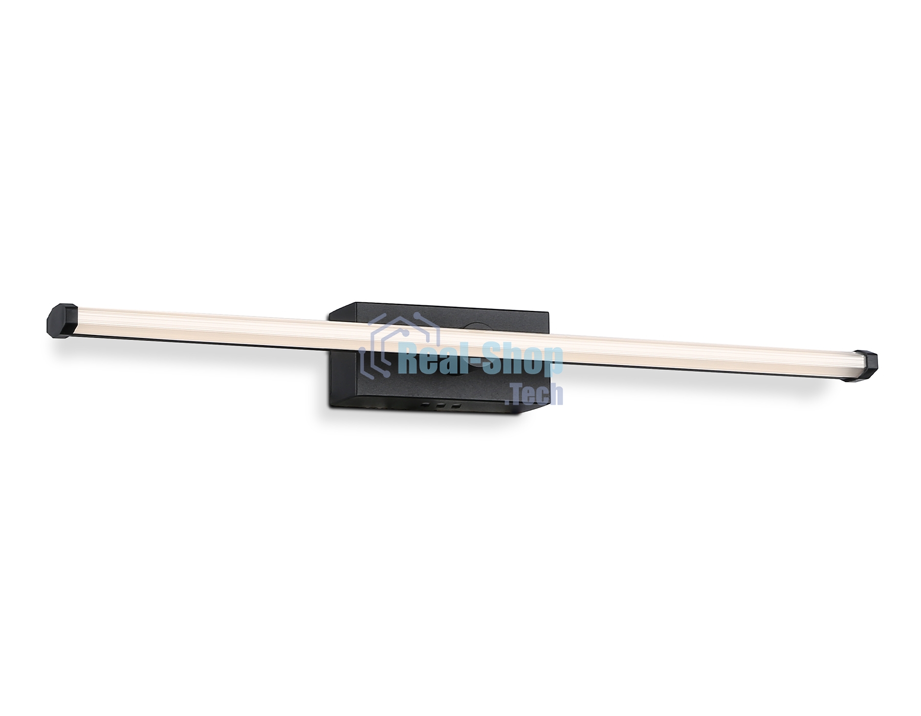 Настенный светодиодный светильник Ambrella light FL6112 BK черный 9W 3000K-6400K 410*40*80