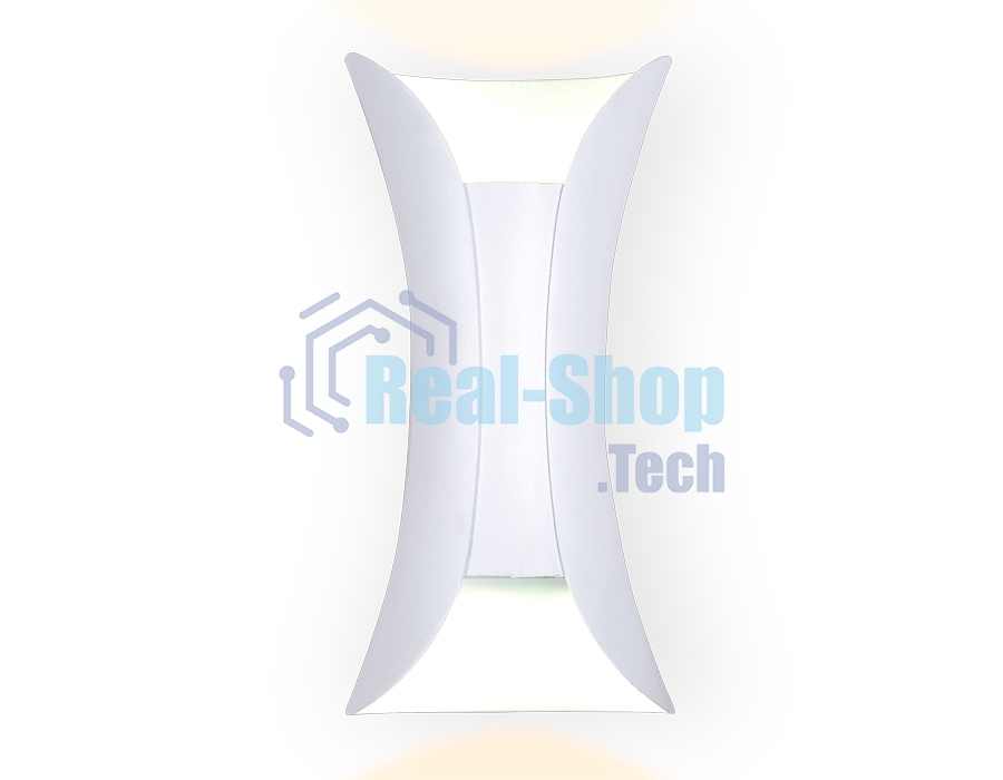 Настенный светодиодный светильник FW192 WH/S белый/песок LED 4200K 10W 100*200*85