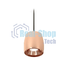 Светильник Ambrella Light XP1144001 PPG/SBK золото розовое полированное/черный песок (A2302, C1144, N7035)