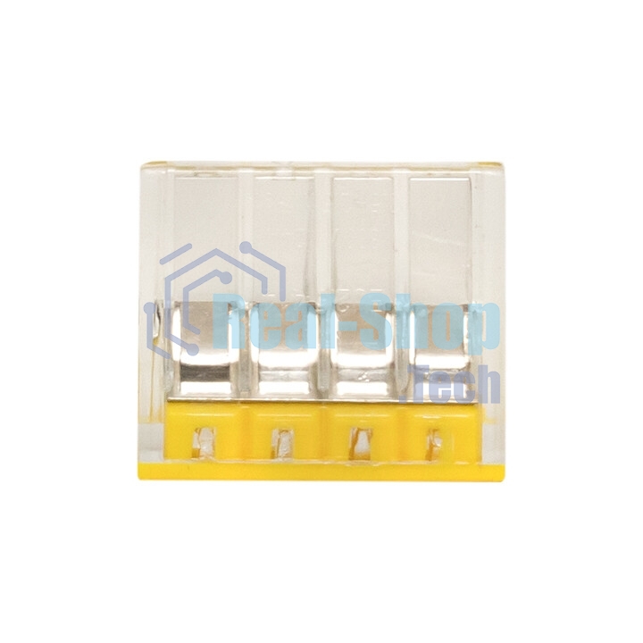 Клемма СМК 2273-244 (с пастой) 4 отверстия 0.5-2.5 кв.мм (уп. 100 шт) PROxima EKF plc-smk-2273-244