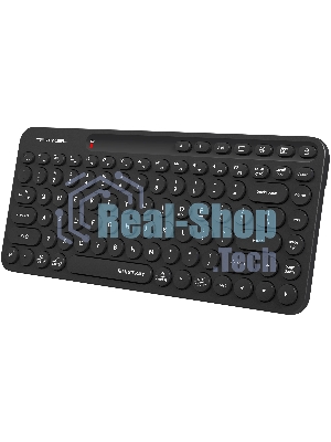 Клавиатура беспроводная A4Tech Fstyler FBK36C AS, USB, Bluetooth/Радиоканал, черный