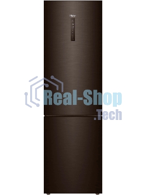 Холодильник Haier C4F740CDBGU1 графитовый двухкамерный 286/115л морозилка снизу, No Frost