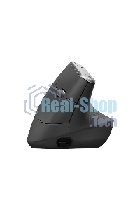 Мышь беспроводная/проводная Logitech MX Vertical графитовый, 4000 dpi, радиоканал, Bluetooth, USB, кнопки - 6