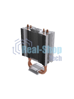 Кулер для процессора DEEPCOOL ICE EDGE MINI FS V2.0 синий, 80 мм, алюминий/медь, 2200 об/мин, 24.7 дБ, 3 pin, 100 Вт, 112 мм