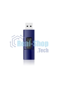 Флешка USB R/W 32Gb, Silicon Power Ultima U05, USB 2.0, синий