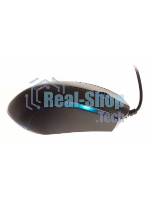 Мышь проводная Oklick 245M черный, 1000 dpi, USB, кнопки - 3