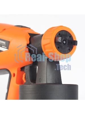 Краскопульт электрический PATRIOT SG500 HVLP 500 Вт., 100 DIN/сек, Расход 900 мл/мин., Резервуар: 1300 мл