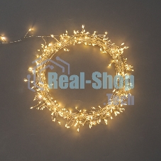 Гирлянда Neon-night роса Фейерверк с контроллером 20м, 500LED, цвет свечения теплый белый, на катушке