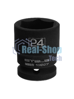 Головка ударная шестигранная, 24 мм, 1/2