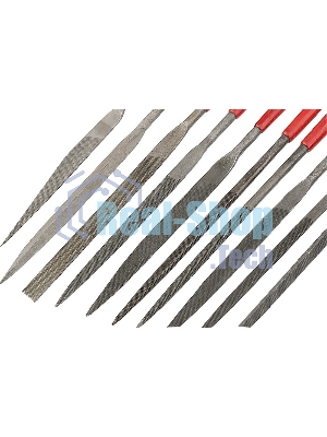 Набор надфилей Matrix 160 х 4мм 10шт обрезиненные рукоятки