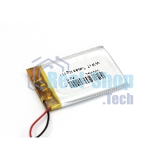 Аккумулятор Li-Pol (батарея) 2.1x25x35 мм 2pin 3.7V/140mAh