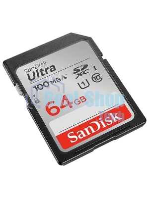 Флеш карта SANDISK SDXC 64Gb UHS-I SDSDUNB-064G-GN6IN