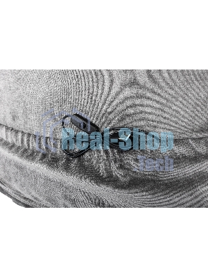 Кресло руководителя Бюрократ T-9950MSG-F Fabric серый Light-19, крестов. пластик, подст. для ног