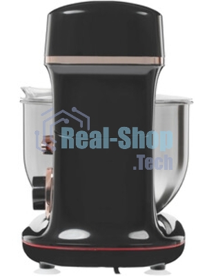 Миксер Centek CT-1139 черный/серебристый, стационарный, 1300 Вт, 5.1 л, 6 скоростей