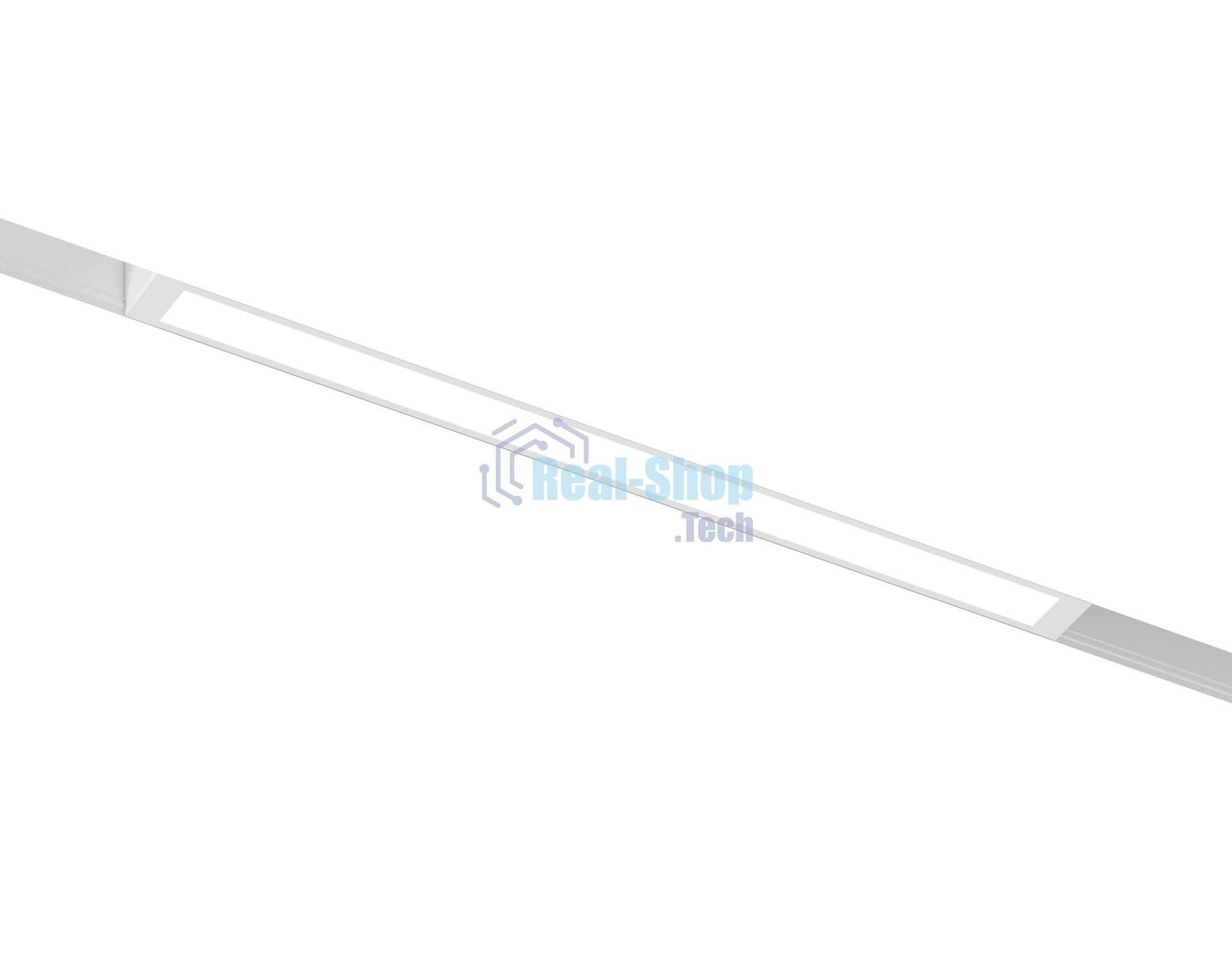 Трековый линейный светильник Ambrella light GL8040 WH белый IP20 18W 3000-6000K 220V 120° 410*25*41