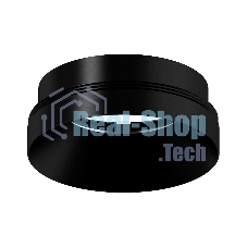 Насадка для корпуса светильника N7031 PBK черный полированный D70*H27mm Out10mm MR16
