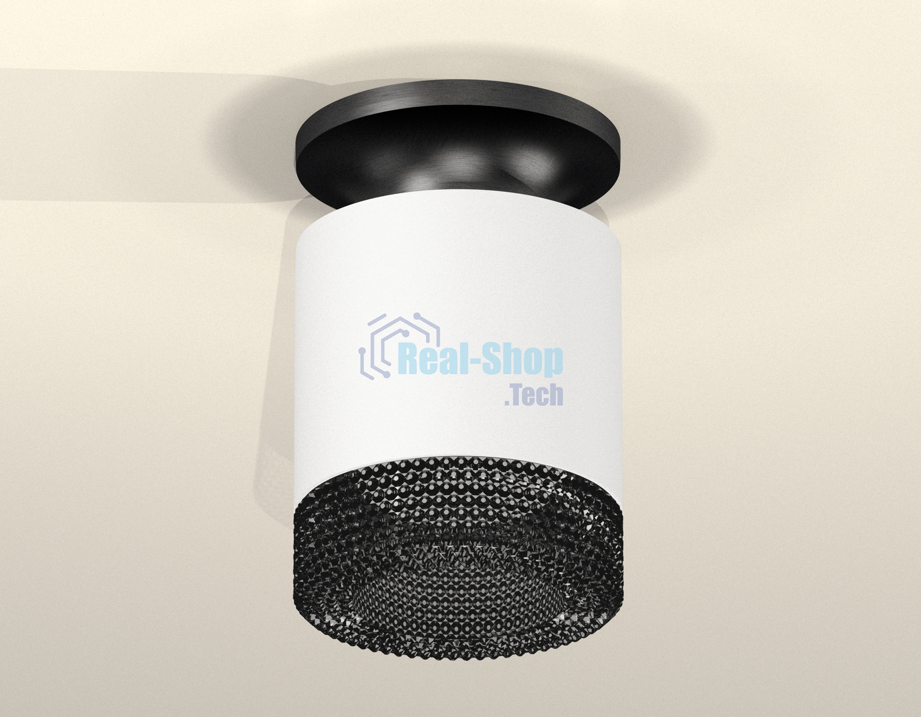 Светильник Ambrella Light XS7401084 SWH/PBK/BK белый песок/черный полированный/тонированный MR16 GU5.3 (N7926, C7401, N7192)