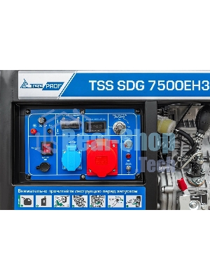 Генератор ТСС SDG 7500EH3A 7.5кВт