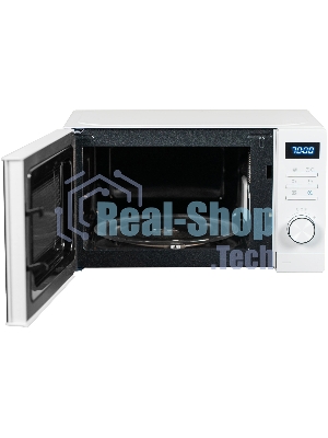 Микроволновая печь Midea AM720C2VR-W белый, 20 л, 700 Вт, переключатели - кнопки, поворотный механизм
