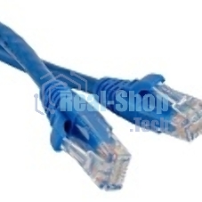 Патч-корд LANMASTER TWT UTP cat.5e, с заливными колпачками, 0.5 м, синий
