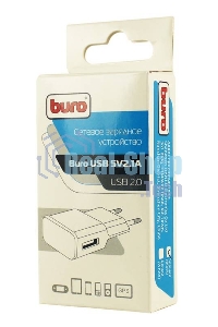 Сетевое зарядное устройство Buro TJ-159b 2.1A универсальное черный